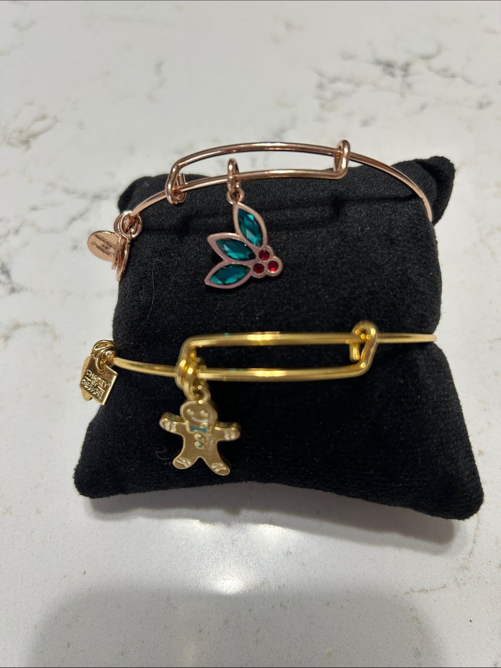 Two Alex and Ani Bracelet adjustable bracelets